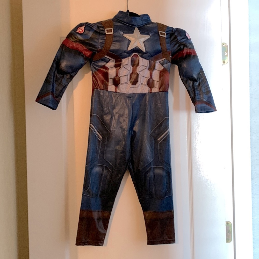 Captain America kids costume